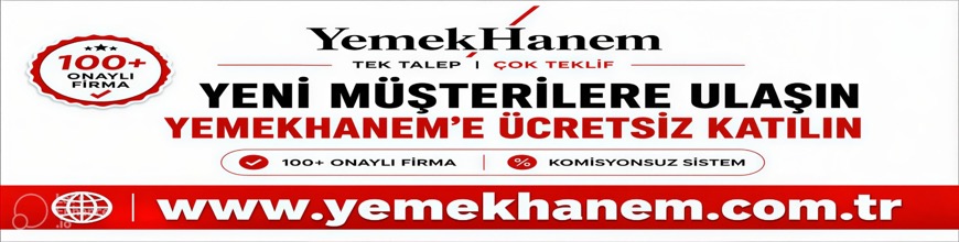 YemekHanem — Tek talep çok teklif · Yeni müşterilere ulaşın, YemekHanem'e ücretsiz katılın